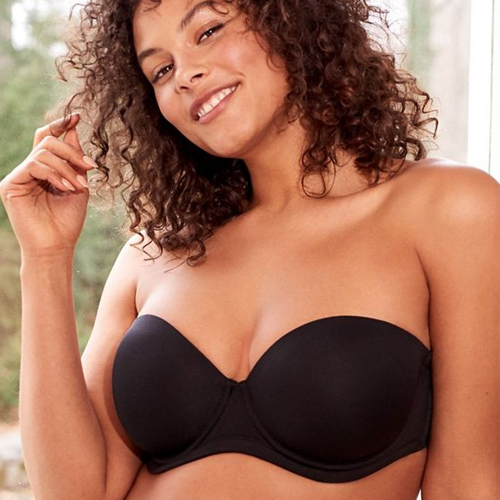 RED CARPET Full Cup Strapless Convertible Bra in Black – Christina's  Luxuries