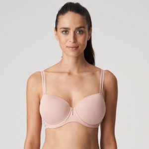 East End Padded Balcony Bra in Powder Rose by Prima Donna Twist