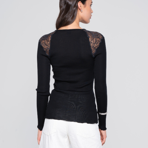 Wool and Silk Long Sleeves 7612 by Oscalito - Image 2